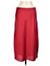 J.Crew 100% Polyester Solid Red Casual Skirt Size M - photo 2