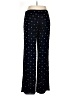 Intropia 100% Polyester Stars Black Blue Casual Pants Size EU (IT) 42 / US 6 - photo 2