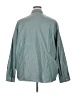 Assorted Brands Solid Teal Long Sleeve Button-Down Shirt Size 2X (estimated) - photo 2