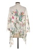 Lauren Hansen 100% Polyester White Kimono Size S - photo 2