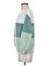 Shein 100% Polyester Color Block Green Pullover Sweater Size 6 - photo 5