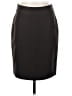 Mexx 100% Polyester Solid Black Brown Formal Skirt Size 2 - photo 1