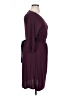 Melissa Masse Burgundy Kimono Size 0X - photo 4