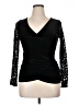 Shein Black Long Sleeve Top Size 12 - photo 1