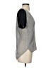 Helmut Lang Gray Silver Sweater Vest Size P (petite) - photo 4