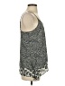 Fifteen Twenty 100% Polyester Gray Sleeveless Blouse Size XS - photo 4