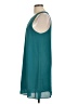 Everly 100% Polyester Solid Teal Casual Dress Size L - photo 5