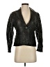 Anne Klein 100% Leather Metallic Black Blazer Size P (petite) - photo 1