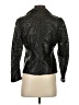 Anne Klein 100% Leather Metallic Black Blazer Size P (petite) - photo 2