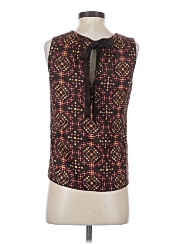 Tory Burch Sleeveless Silk Top (view 2)