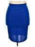 Unbranded Solid Blue Casual Skirt Size XXL - photo 1