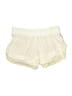 Athleta 100% Polyester Solid Ivory Athletic Shorts Size XS - photo 1