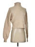 RODEBJER Tan Turtleneck Sweater Size S - photo 1