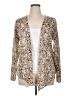 Investments Animal Print Tan Cardigan Size XL - photo 1