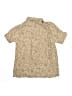 DKNY Tan Short Sleeve Button-Down Shirt Size 8 - photo 2