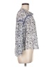 Saylor Blue Long Sleeve Blouse Size M - photo 4