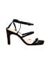 Vince Camuto 100% Leather Black Sandals Size 6 1/2 - photo 1