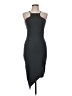 Express Solid Gray Cocktail Dress Size M - photo 1