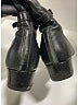 Prada 100% Leather Black Boots Size EU 36 1/2 - photo 4