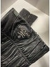 Prada 100% Leather Black Boots Size EU 36 1/2 - photo 7
