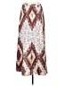 Shein Paisley Ivory Casual Skirt Size 2 - photo 2