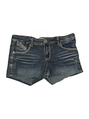 Hydraulic Denim Shorts (view 1)