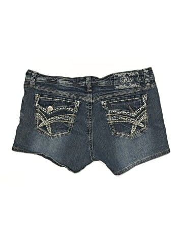 Hydraulic Denim Shorts (view 2)