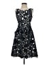 Lela Rose Hearts Blue Cocktail Dress Size 4 - photo 1