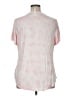 Old Navy Tie-dye Pink Short Sleeve Blouse Size XL - photo 2