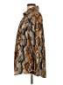 PrettyLittleThing 100% Polyester Animal Print Brown Long Sleeve Blouse Size 6 - photo 5