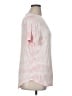 Old Navy Tie-dye Pink Short Sleeve Blouse Size XL - photo 4