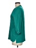 Rafaella Teal 3/4 Sleeve Button-Down Shirt Size M - photo 5