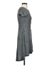 Halogen Solid Marled Gray Casual Dress Size XXS - photo 4