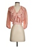 AMUR 100% Recycled Polyester Pink 3/4 Sleeve Blouse Size S - photo 1