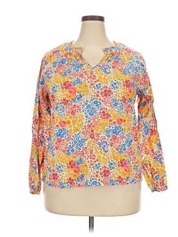 Croft & Barrow Long Sleeve Blouse (view 1)