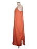 A New Day 100% Polyester Solid Orange Casual Dress Size L - photo 5
