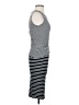 Max Studio Stripes Black Gray Casual Dress Size XS - photo 4