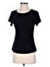 Tahari Black Short Sleeve Top Size M - photo 1