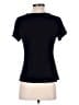 Tahari Black Short Sleeve Top Size M - photo 2