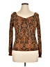 MICHAEL Michael Kors Brown Long Sleeve Top Size 0X (estimated) - photo 1