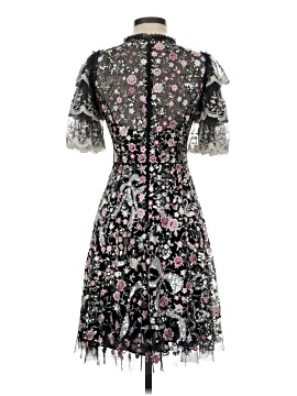 beaded dress thredup Rocking Bettie Black Tie the Knot Swing Dress - Small