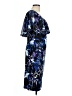 Connected Apparel Print Blue Cocktail Dress Size 12 - photo 4
