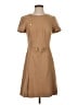 J. McLaughlin Solid Tan Casual Dress Size 2 - photo 1