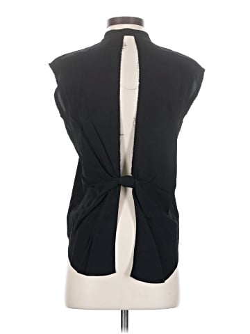 Helmut Lang Sleeveless Button-Down Shirt (view 2)