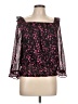 BCX 100% Polyester Pink 3/4 Sleeve Blouse Size L - photo 1