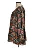 Tolani 100% Silk Brown 3/4 Sleeve Silk Top Size M - photo 5