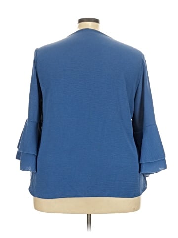 ALTERNATIVE 3/4 Sleeve Top (view 2)