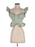 Privy Green Sleeveless Blouse Size S - photo 1