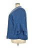 ALTERNATIVE 100% Polyester Blue 3/4 Sleeve Top Size 4XL - photo 5