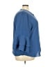 ALTERNATIVE 100% Polyester Blue 3/4 Sleeve Top Size 4XL - photo 4